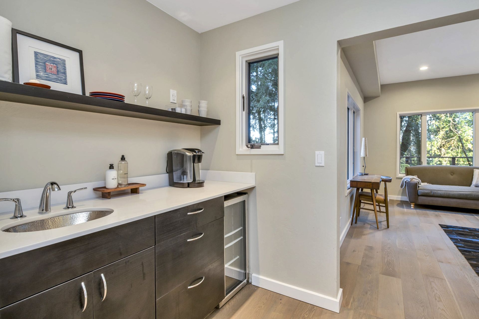 Casa de Lucca espresso bar / morning coffee station